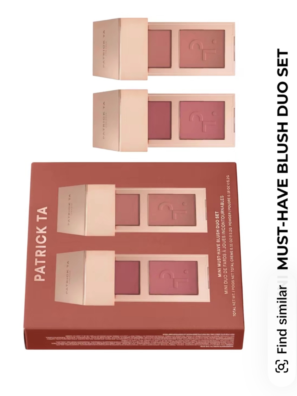 Patrick Ta Blush & Bronzer Duo — Rose and Terracotta Tones - Picture 2 of 2